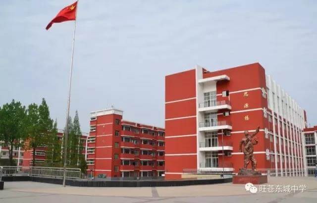 旺蒼東城中學校園風采