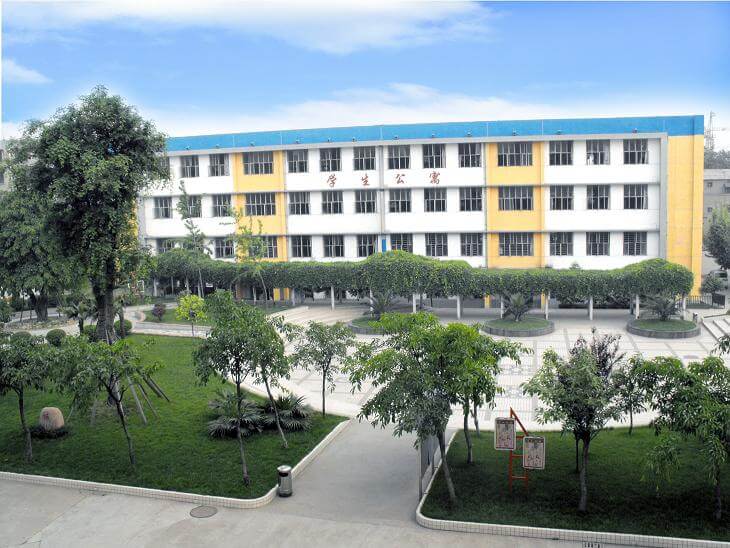 成都三十八中校園風采
