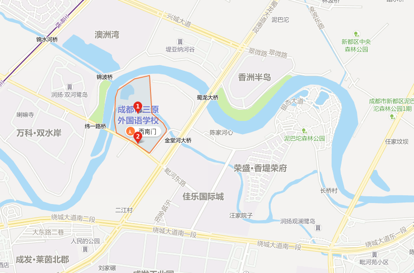 成都三原外國(guó)語(yǔ)學(xué)校地址在哪里？
