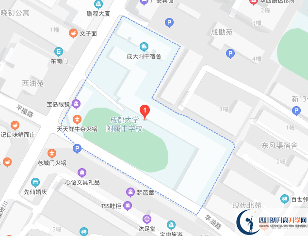 成都大學(xué)附中地址在哪里？